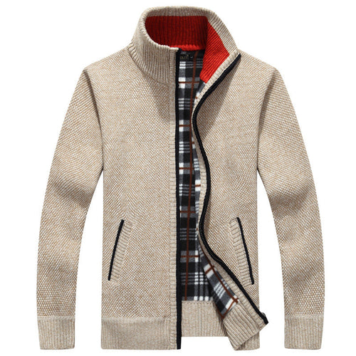 Drune | Herren Full-Zip Strickjacke
