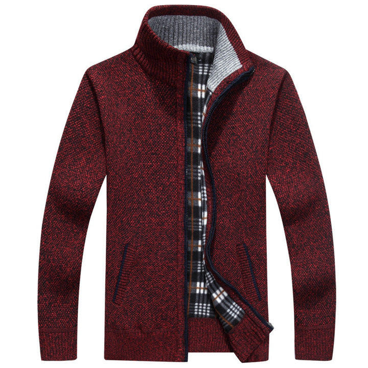 Drune | Herren Full-Zip Strickjacke