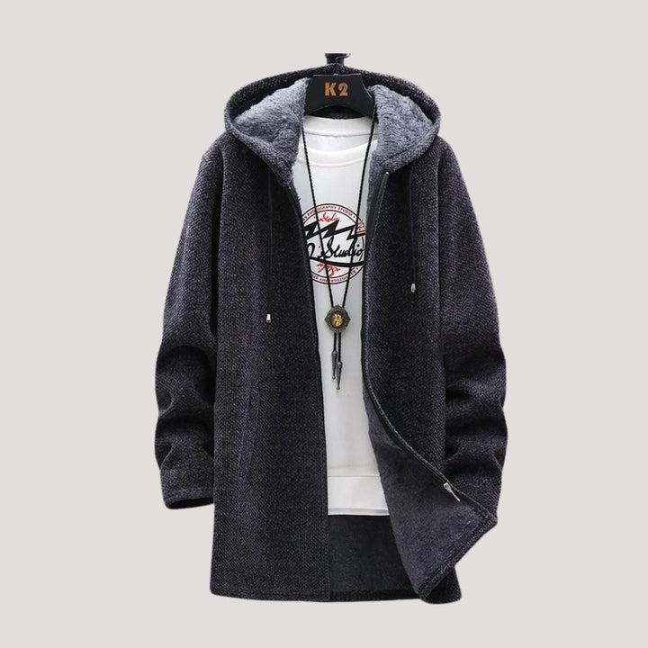 Drune | Damen Wollmantel langer Winterjacke