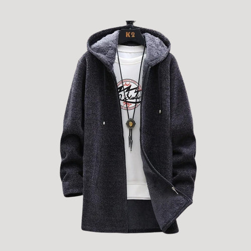 Drune | Damen Wollmantel langer Winterjacke