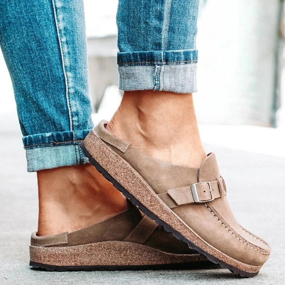 Drune | Damen Orthopädische Pantoffeln