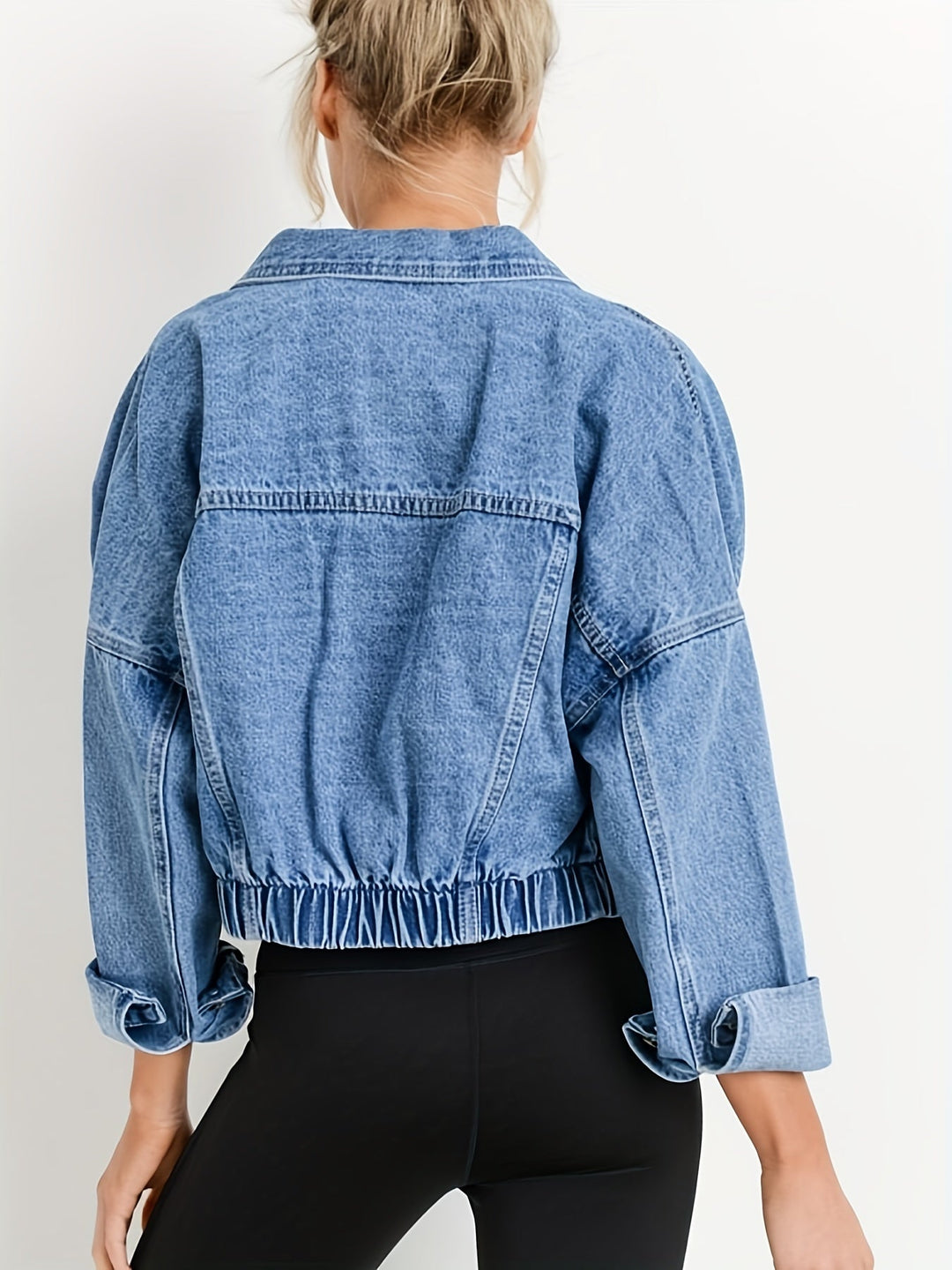 Drune | Jeansjacke mit Reverskragen für Den Herbst