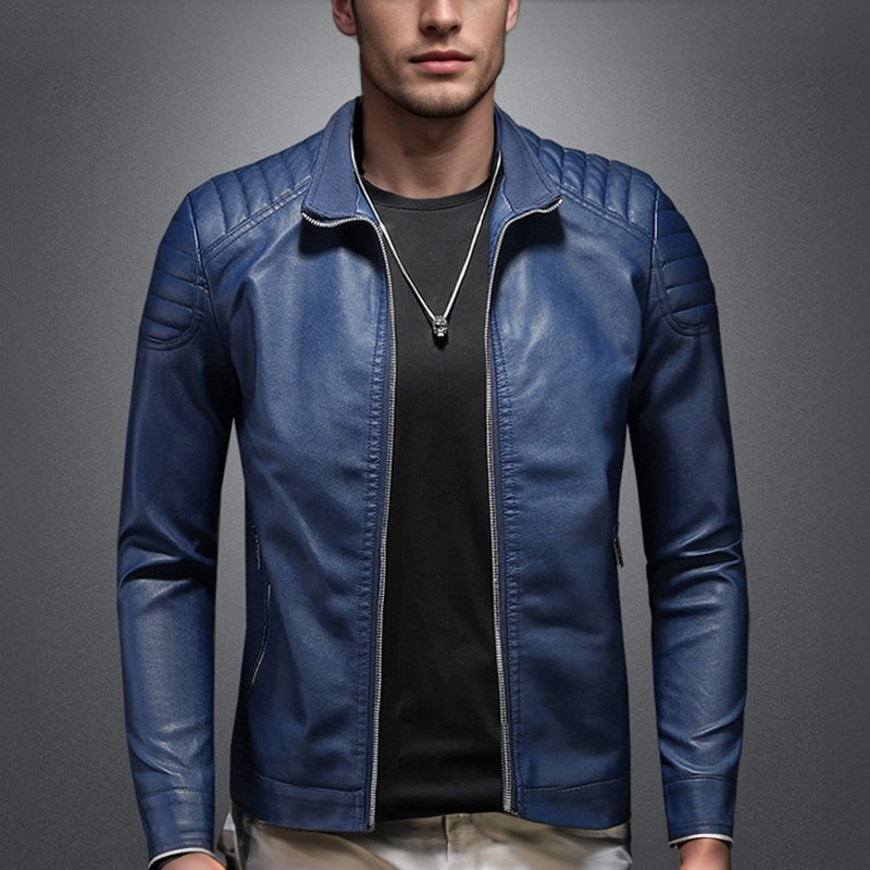 Drune | Herren klassische Lederjacke