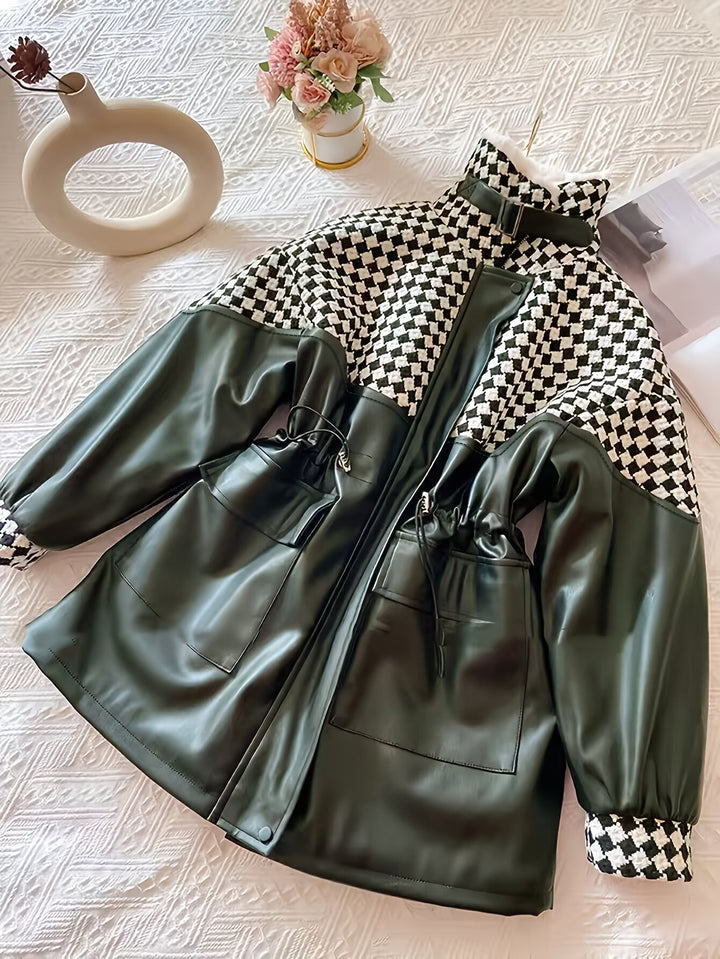Drune | Damen-Plüschjacke für Herbst & Winter
