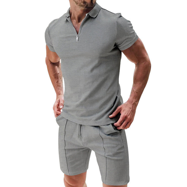 Drune-Set Kurzarm-Shirt & Shorts