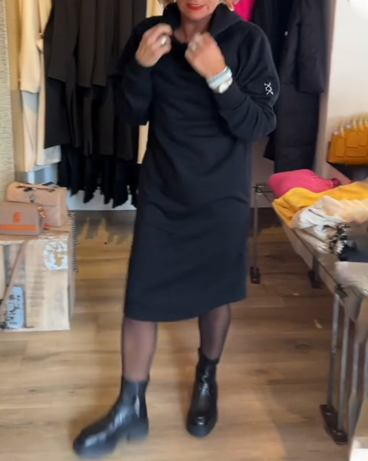Drune | Kleid mit Kapuze und Taschen