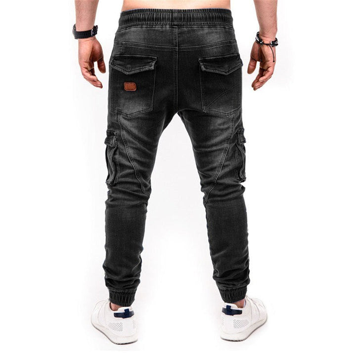 Drune | Herren Denim Jogginghose