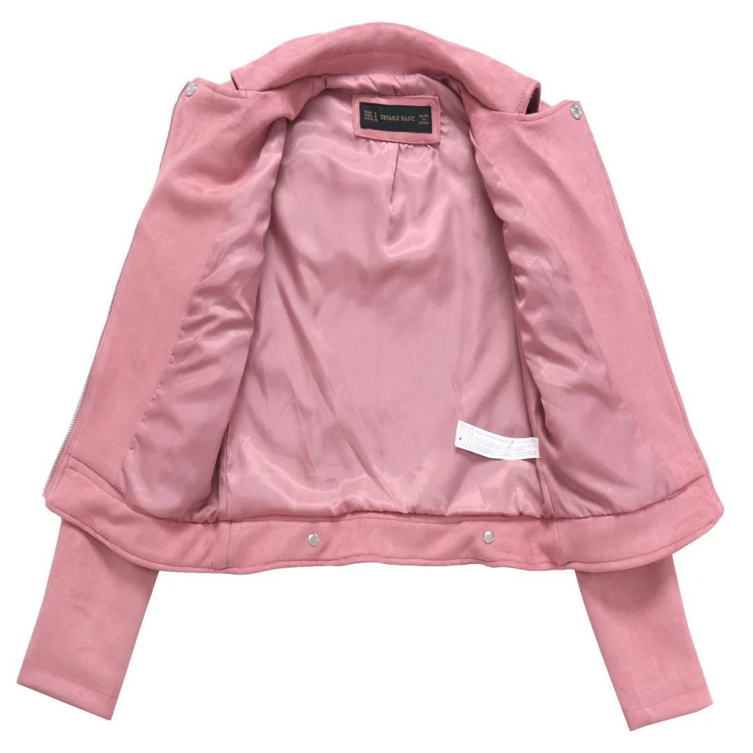 Drune | Wildlederjacke - Im Western-Stil - Kunstwildleder - Statement-Oberbekleidung