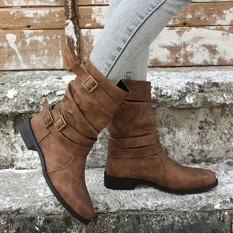 Drune | Braune Penelope-Ankle Boots
