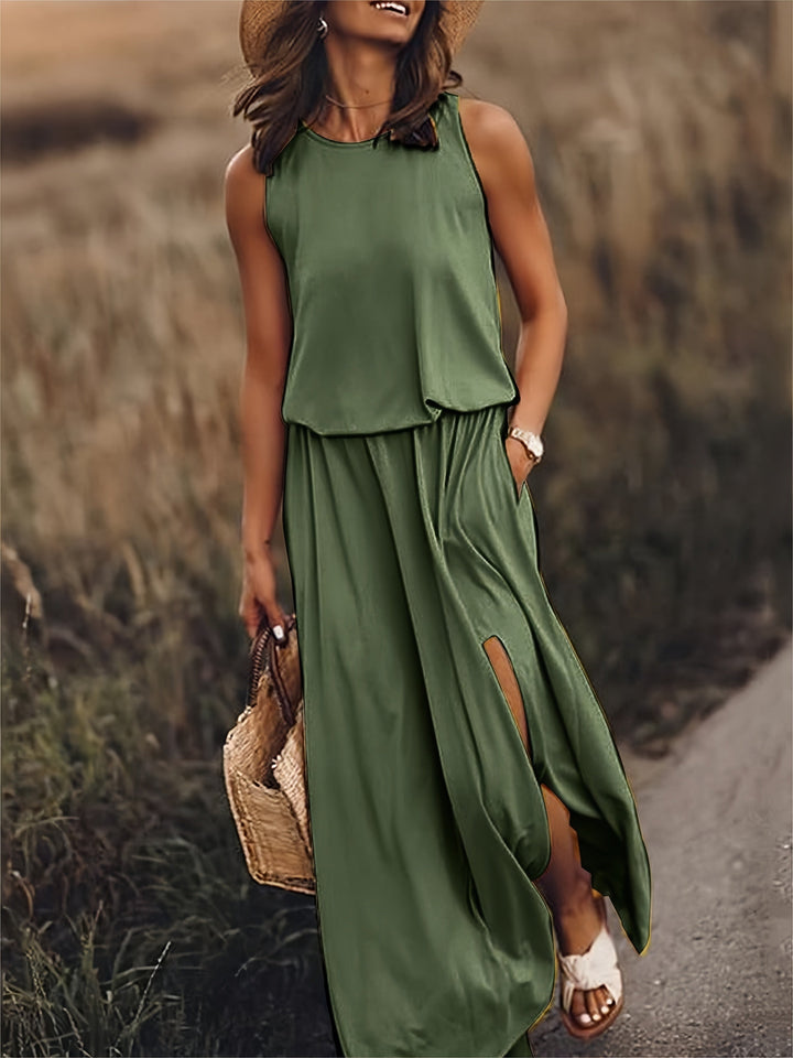 Drune | Maxi Kleid - Einfaches Modal Boho Kleid in verschiedenen Farben