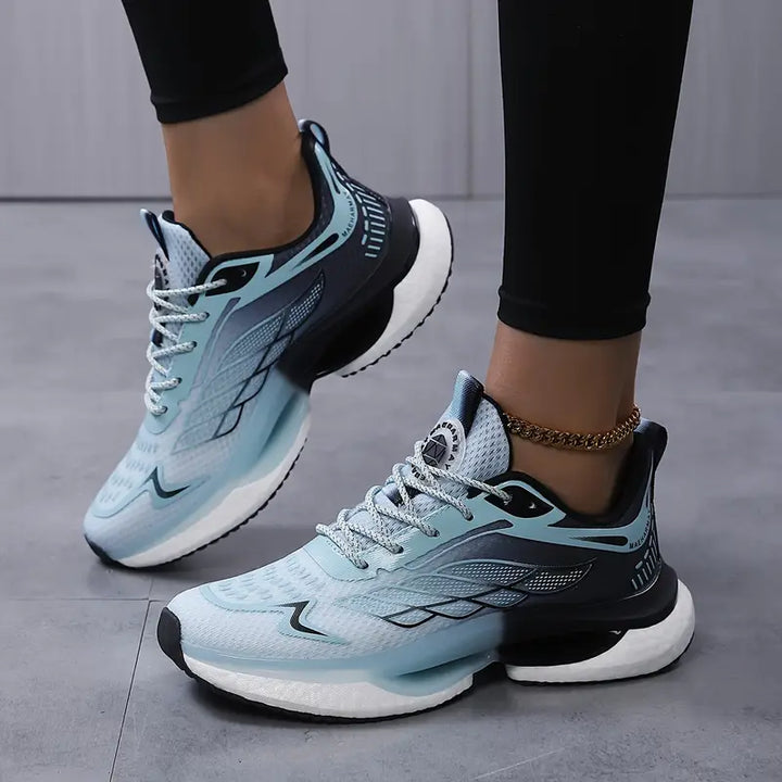 Drune | Atmungsaktive Wasserdichte Plateau Sneakers Aus Mesh
