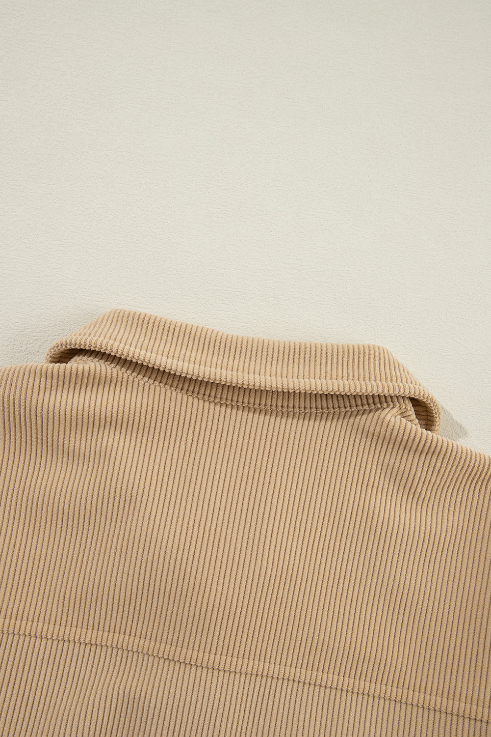 Drune | Cordurahemdjacke mit Rüschendetails Baumwollmischung Elegant und Modern