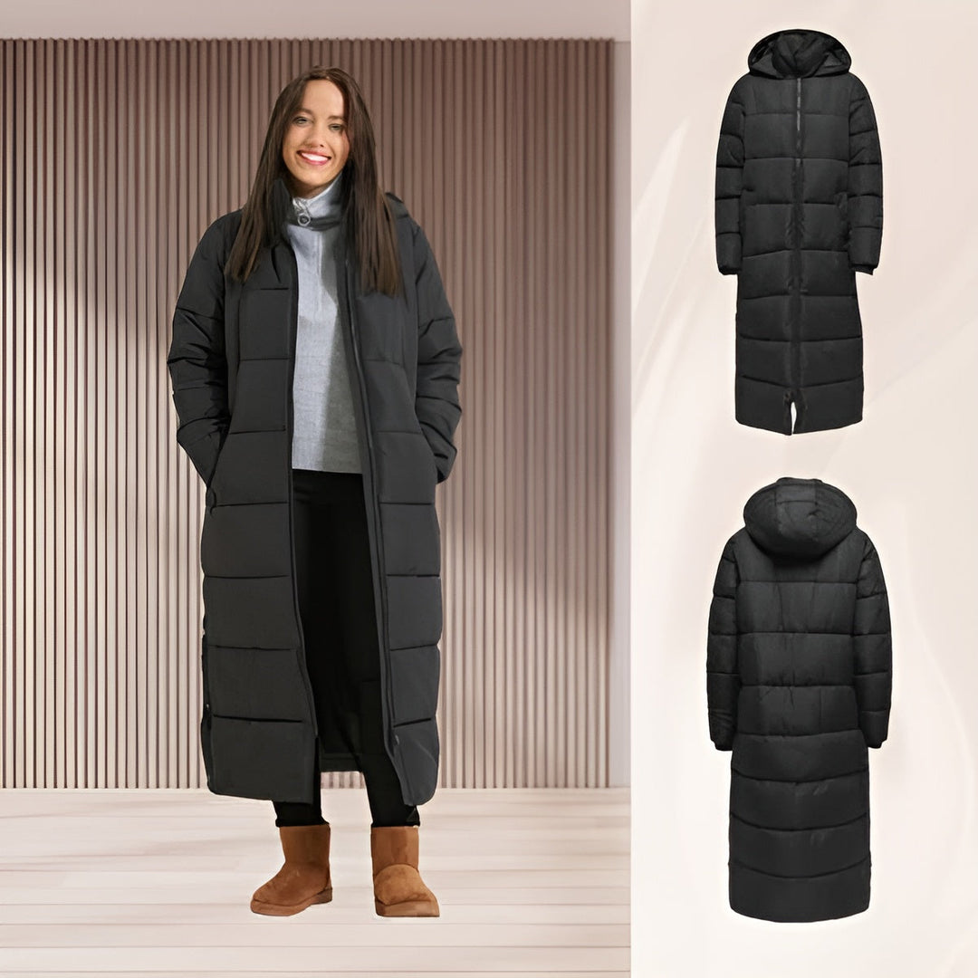 Drune | Elegante Lange Winterjacke für Damen