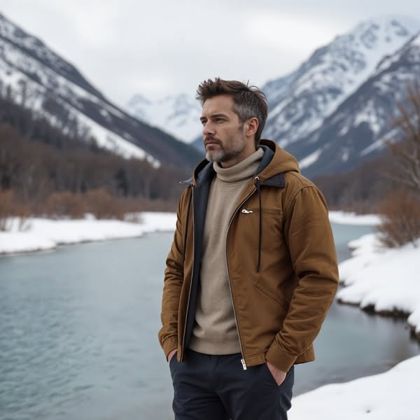 Drune | Klassische und elegante Winterjacke