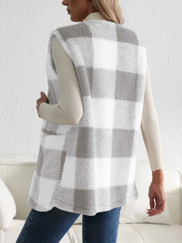 Drune | Sherpa Check Weste