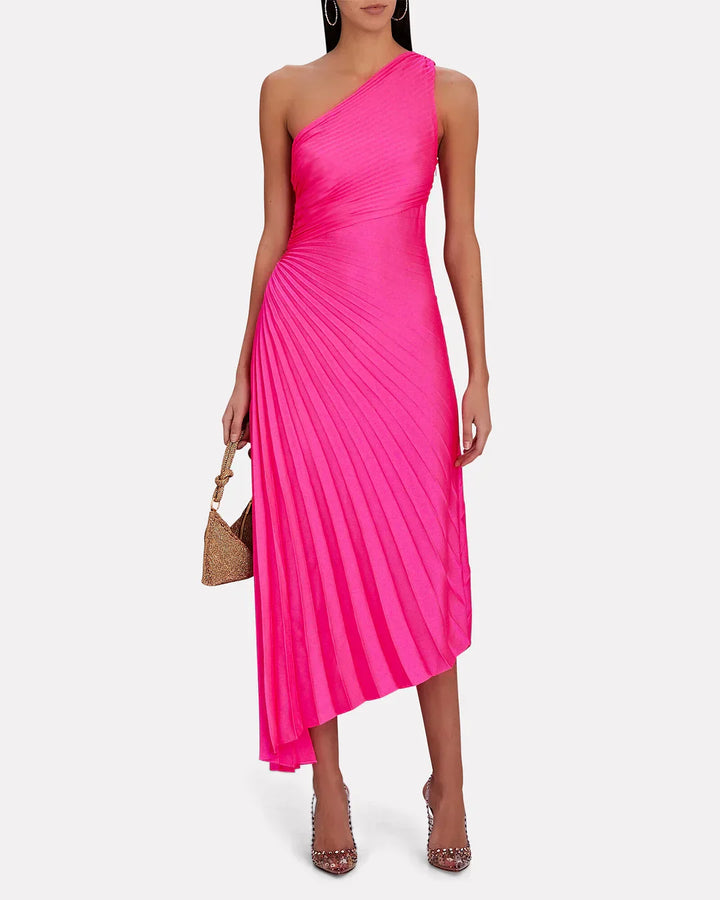 Drune | One Shoulder Maxikleid