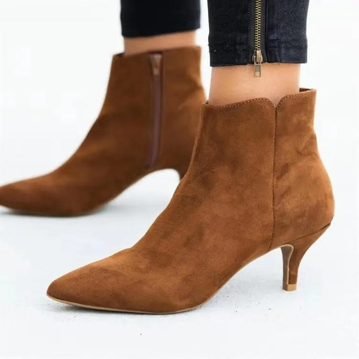 Drune | Damen Stiefeletten mit Absatz