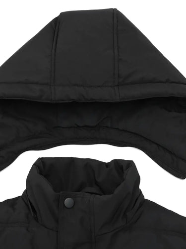 Drune | Herren Winterjacke - Wasserabweisender Puffer mit Kapuze