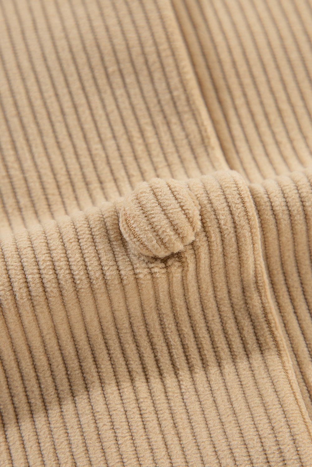 Drune | Cordurahemdjacke mit Rüschendetails Baumwollmischung Elegant und Modern