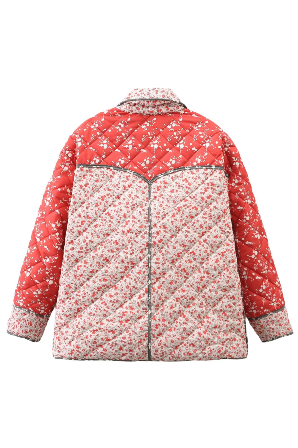 Drune | Kontrastierende Farbstiche Baumwolljacke