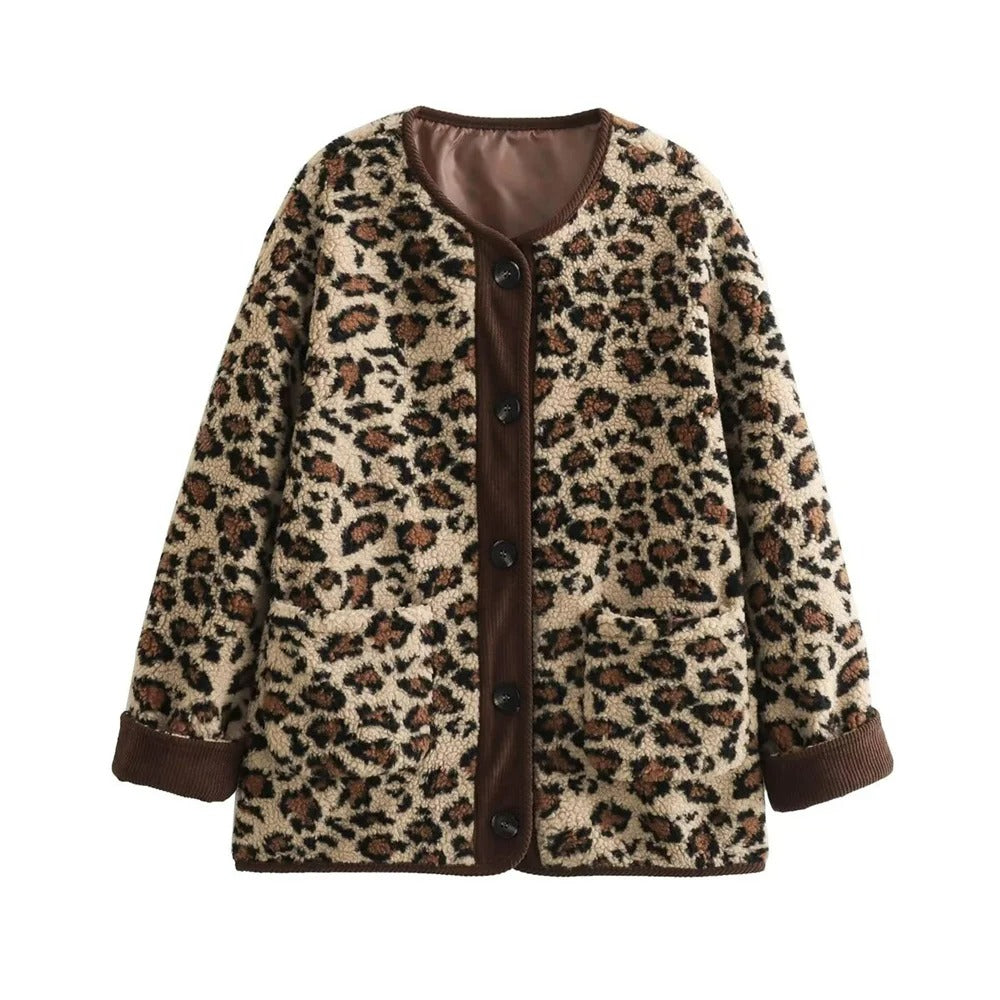 Drune | Leopard Damenjacke