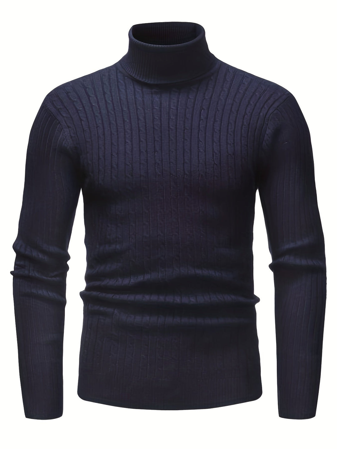 Drune | Kabelstrick Rollkragenpullover Weich und Warm Perfekt Für Herbst und Winter