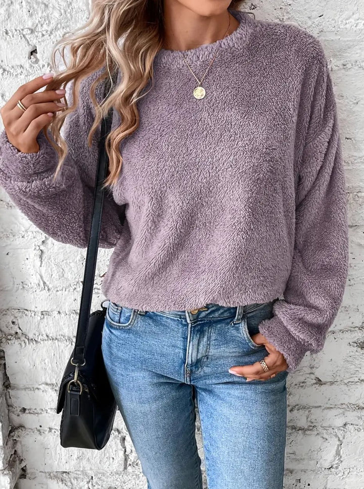 Drune | Teddy-Sweatshirt für Damen