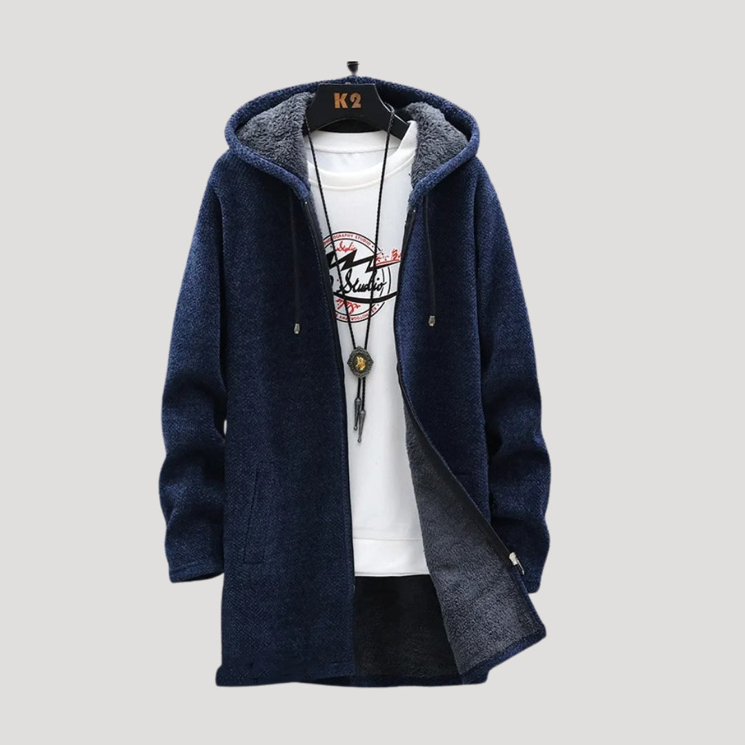 Drune | Damen Wollmantel langer Winterjacke