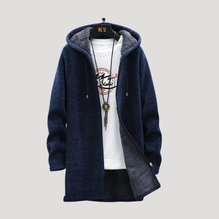 Drune | Damen Wollmantel langer Winterjacke