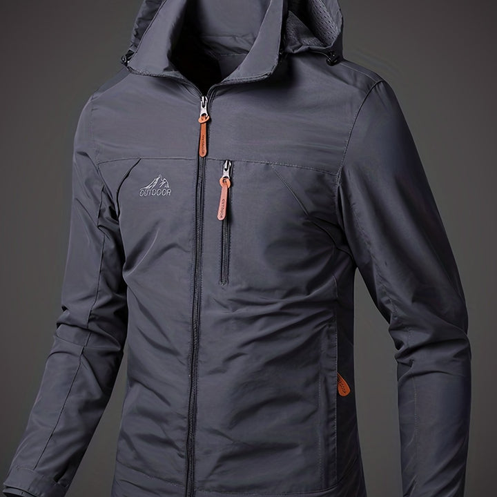 Drune | Wasserabweisende Herren Softshelljacke Mit Kapuze