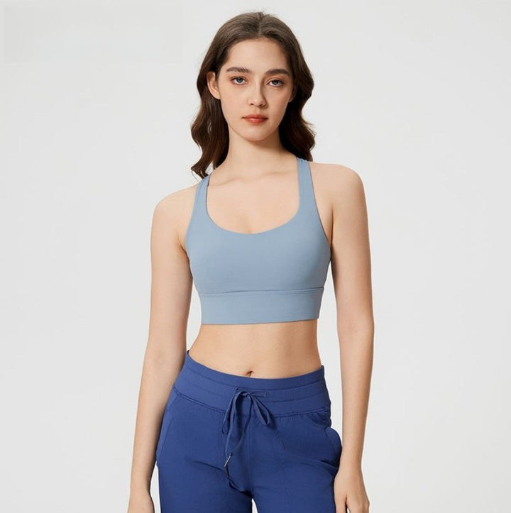 Drune | Schöner Rücken Design schlanke Brust heben nahtlose Yoga-BH
