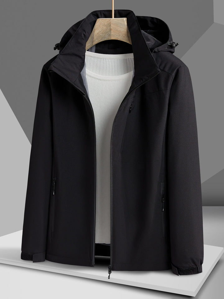 Drune Wasserdichte Fleece-Winterjacke Mit Kapuze Für Damen | Perfekt Für Outdoor-Aktivitäten