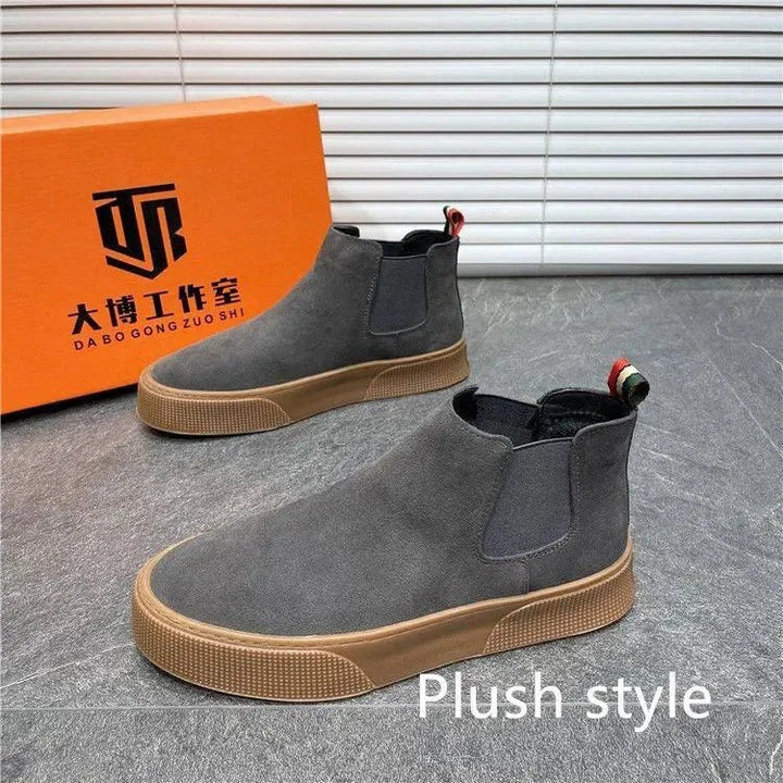 Drune | Chelsea Boots Herren aus Samt – Eleganter und lässiger Stil