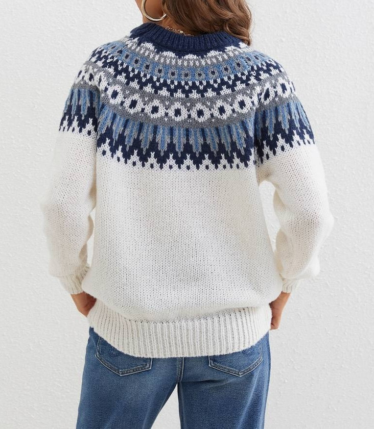 Drune | Stylish ethnically patterned sweater