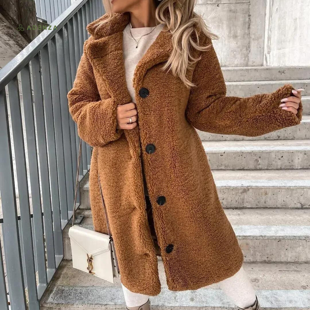 Drune | Winter-Sherpa für Frauen, schick, gemütlich, elegant und flauschig