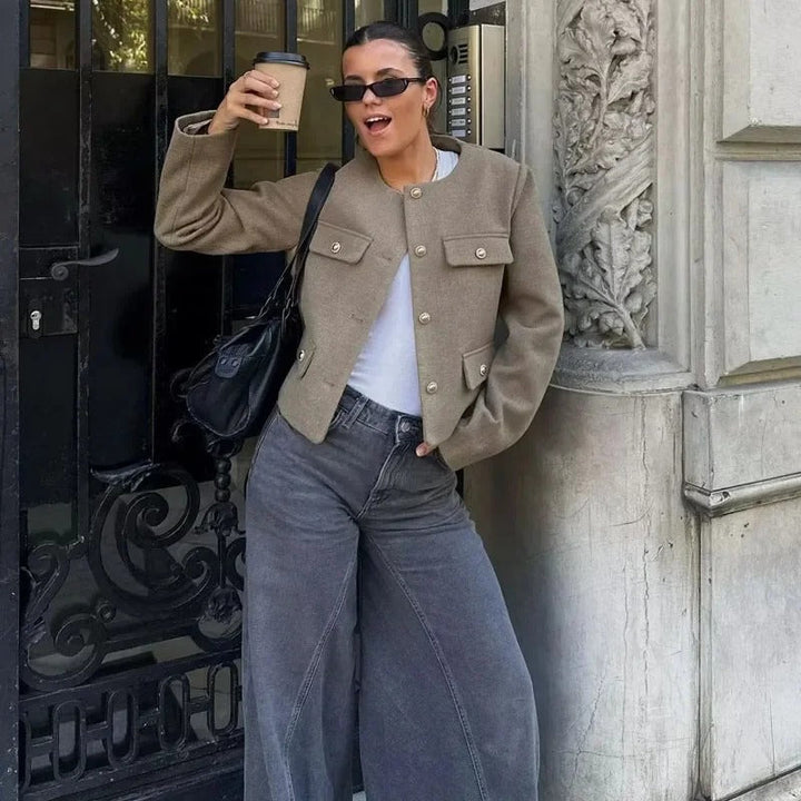 Drune | Elegante Kurze Damenblazer