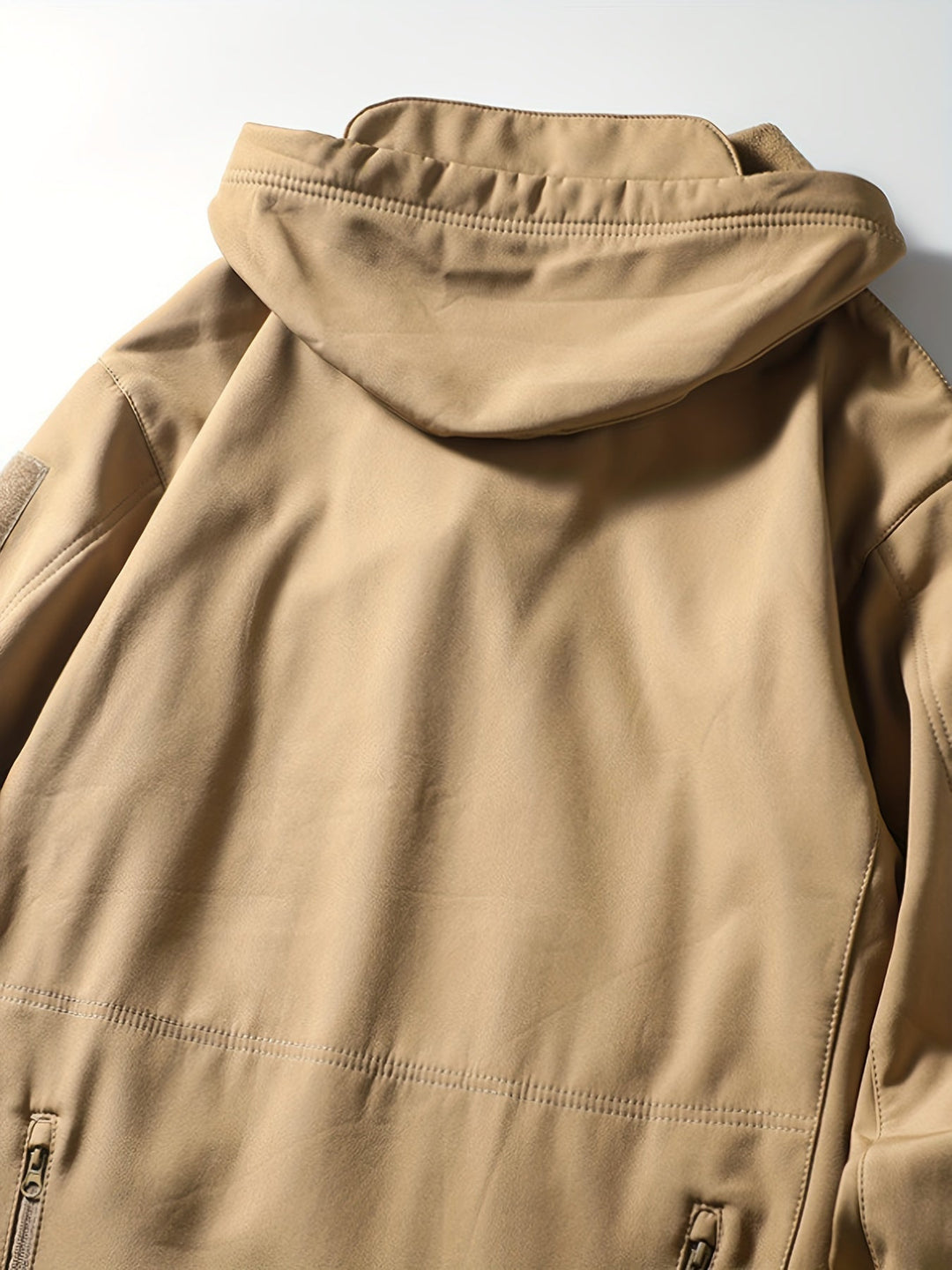 Drune | Softshell Jacke - Winddichte Tactical Outdoor Jacke mit Kapuze & Reißverschlusstaschen
