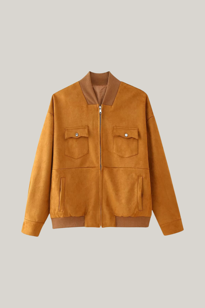 Drune | Schulter Wildlederjacke
