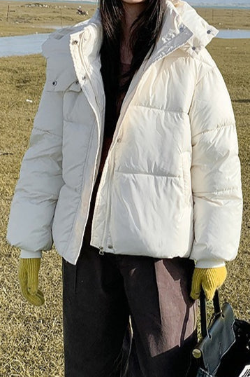 Drune | Plüschgefütterte Übergroße Pufferjacke