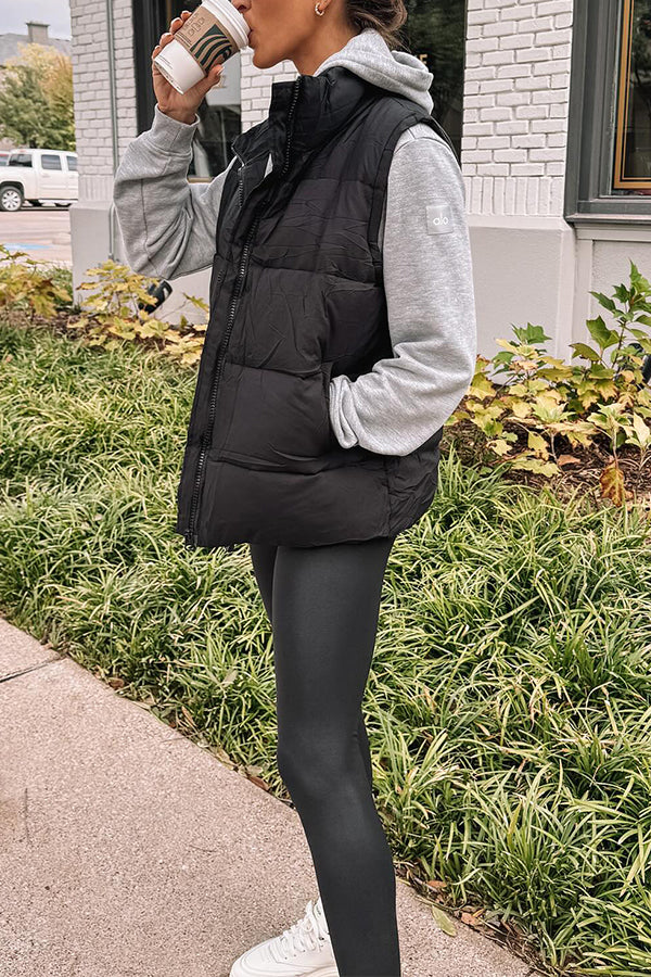 Drune | Farbe modischer lässiger Stil Baumwollweste Jacke
