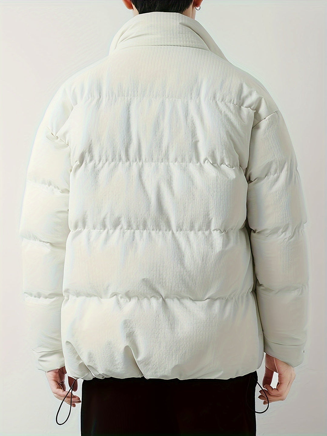 Drune |  Herren Winterjacke mit Stehkragen - Warme Übergangsjacke mit großen Taschen & Druckknöpfen