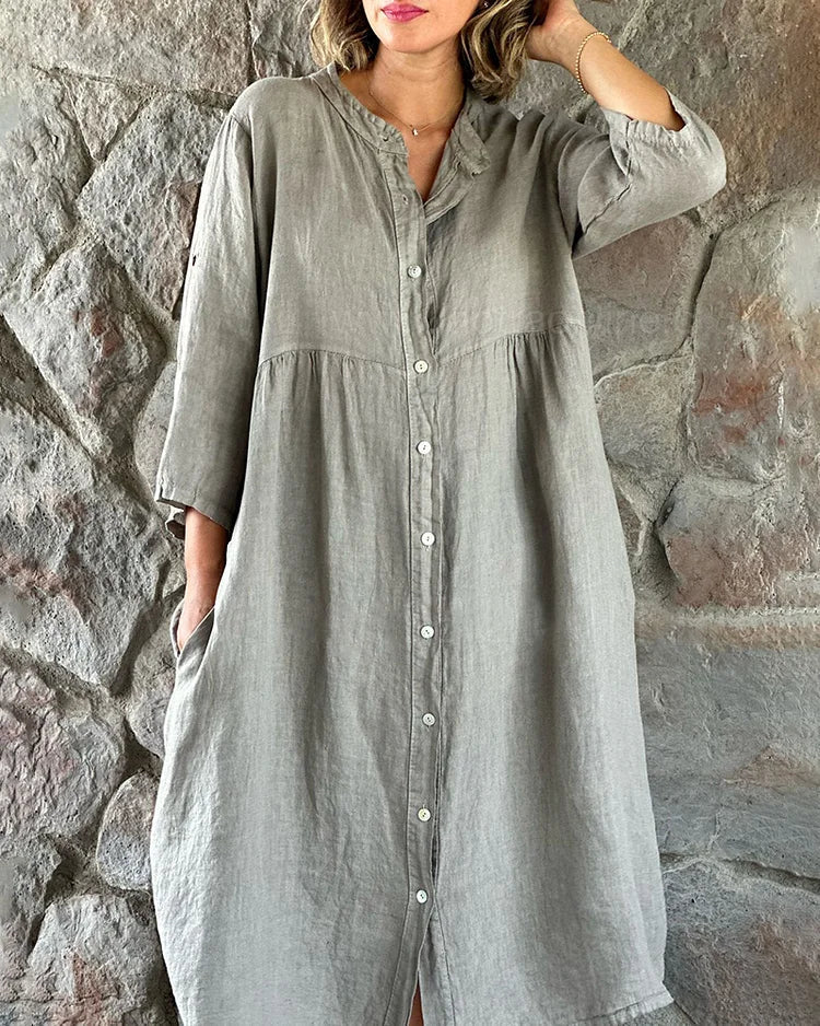 Drune - Modisches Baumwollkleid
