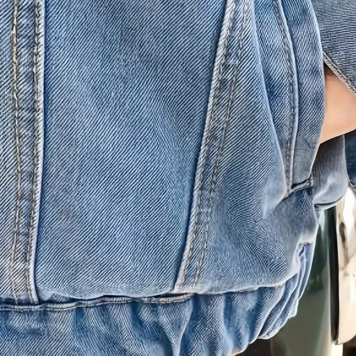 Drune | Elegante Winter-Jeansjacke für Damen