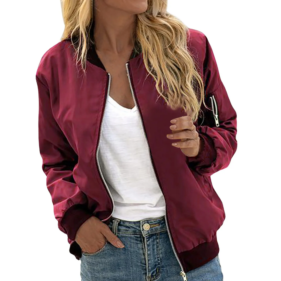 Drune | Klassisches Lässiges Bomberjacke Damen