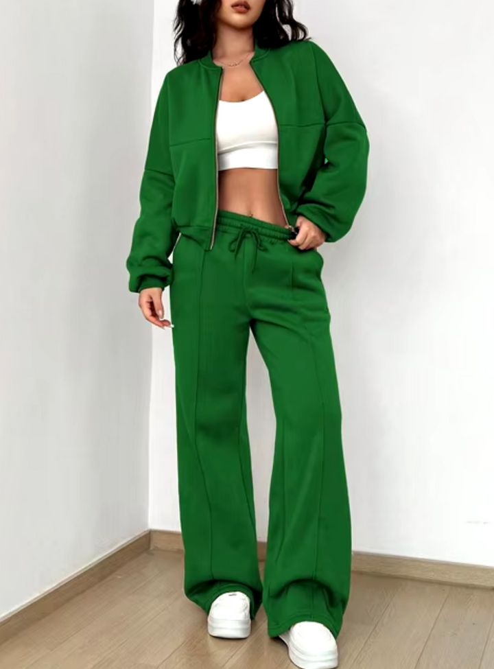 Drune | Zip-Up Jacke Und Jogginghosen Set