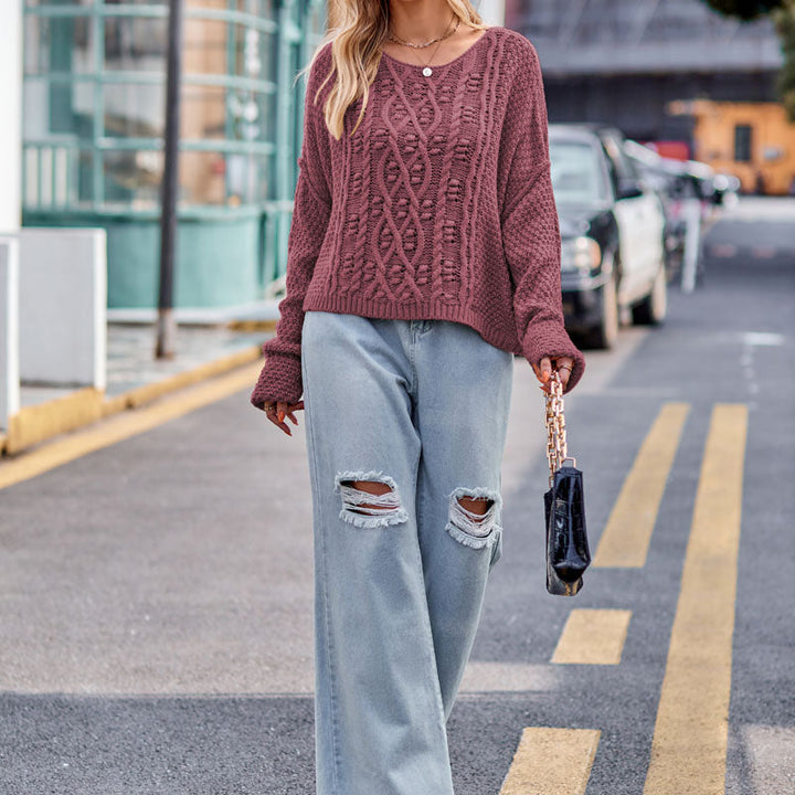 Drune | Pullover Aus Gedrehtem Strick mit Bequemer Passform