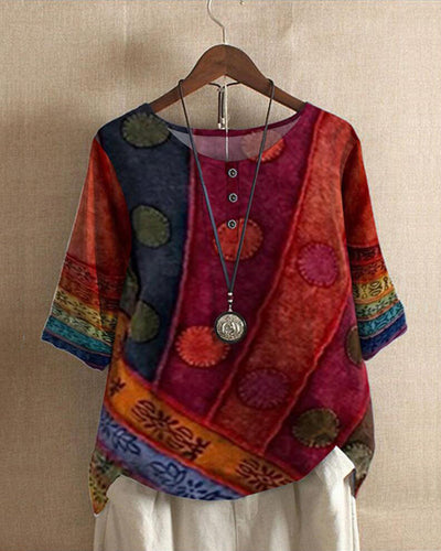 Drune | Vintage Boho Top