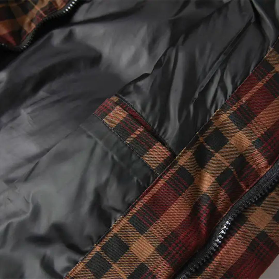 Drune | Klassisch kariertes Herren Bodywarmer