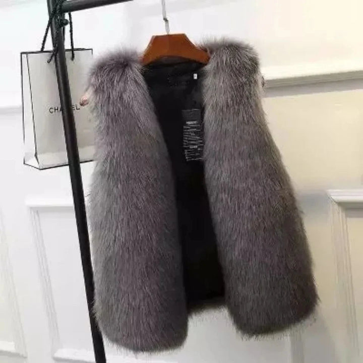 Drune | Faux Fuchs Pelz Gilet