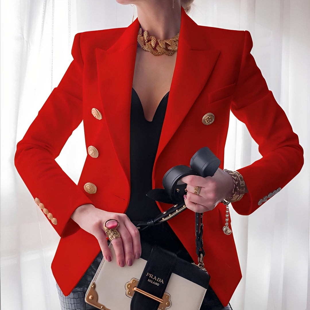 Drune | Klassischer Blazer mit Knöpfen für Frauen